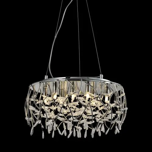 Árcsökkenés Luxera 91046121 LED mennyezeti függőlámpa Amato 6x7W G9