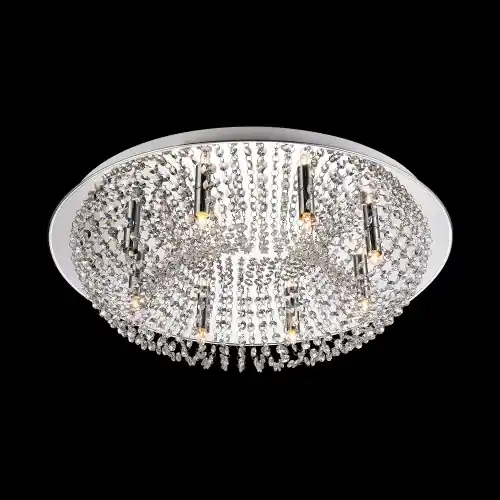 Népszerű Luxera 91032319 mennyezeti lámpa Phodia 8x28W G9