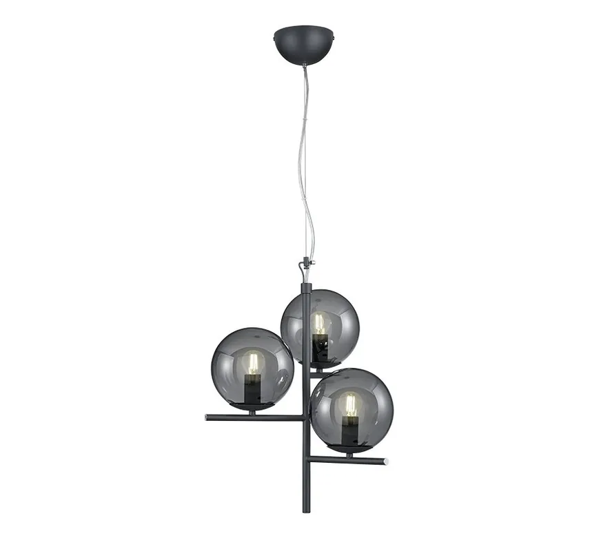 Trio 302000342 mennyezeti függőlámpa Pure 3x28W E14 Kedvezmény