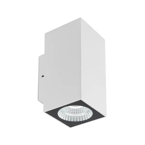 Outlet Redo 90087 QUAD kültéri fali lámpa CREE COB LED 2x3W 660/540lm 3000K IP65 - fehér