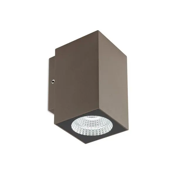 Redo 90086 QUAD kültéri fali lámpa CREE COB LED 3W 360/280lm 3000K IP65 - barna Prémium