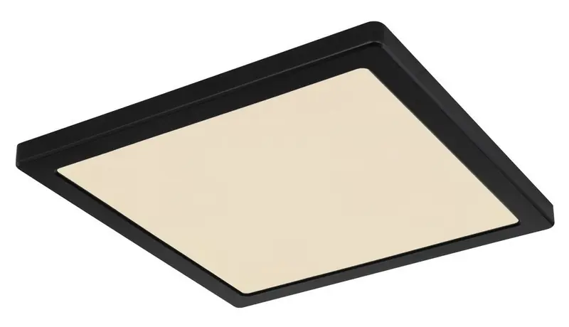 Népszerű Globo 12380-24B LED mennyezeti lámpa Lasse 1x24W 2000lm 3000-4000-6500K - fekete, opál