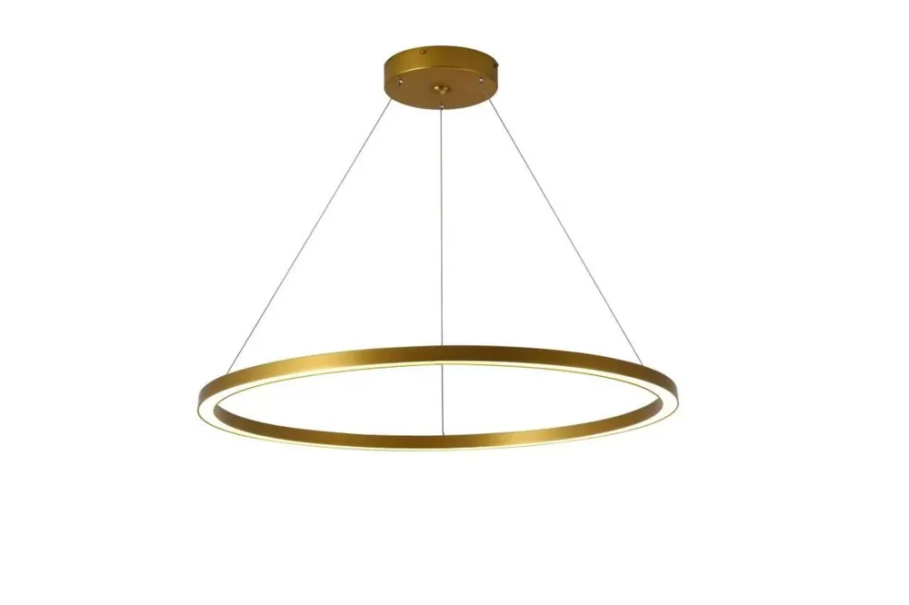 Árcsökkenés Immax 07159-G80 LED mennyezeti függőlámpa Neo Fino 1x60W 4200lm 2700-6500K - szabályozható, távirányítás, intelligens, arany