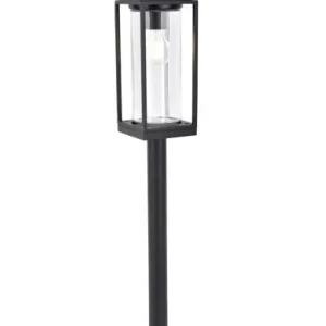 Lutec 6988802012 LED kerti napelemes oszloplámpa mozgásérzékelővel Flair 1x2W E27 200lm 2700K IP44 - leszúrható, 3 fázisú fényerő-szabályozás, fekete Utolsó esély