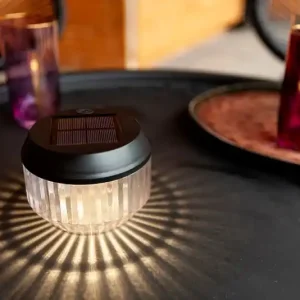 Lutec 6938602330 LED kerti napelemes lámpa Diva 1x0,11W 13lm 4000K IP44 - fekete Korlátozott ajánlat
