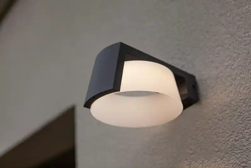 Exkluzív ajánlat Lutec 5206001118 kültéri fali lámpa Moon 1x11,1W 1000lm 3000K/4000K IP44 - fekete
