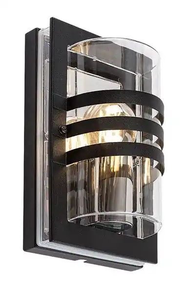 Rabalux 7244 kültéri fali lámpa Orlova 1x40W E27 IP44 - fekete Legkelendőbb