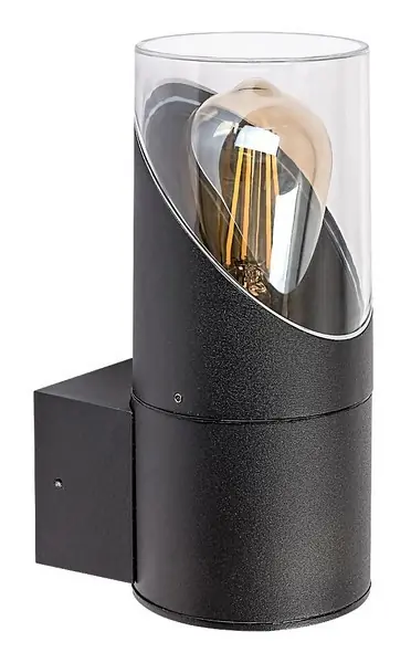 Rabalux 7236 kültéri fali lámpa Novigrad 1x28W E27 IP54 - fekete Bestseller