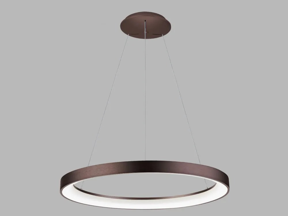 LED2 3271958DT LED mennyezeti függőlámpa Bella Slim 1x60W 4200lm 3000-4000K - barna Gyors kiszállítás