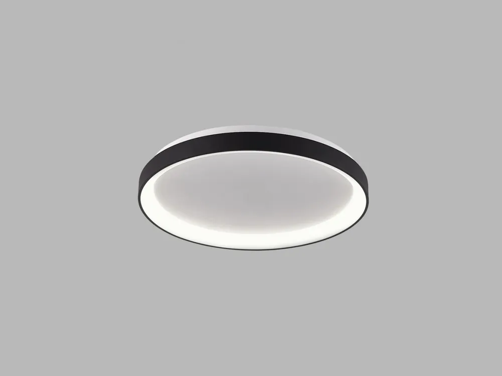 LED2 1273153 LED mennyezetre szerelhető lámpa Bella Slim 1x48W 3360lm 3000-4000K - fekete Kiárusítás