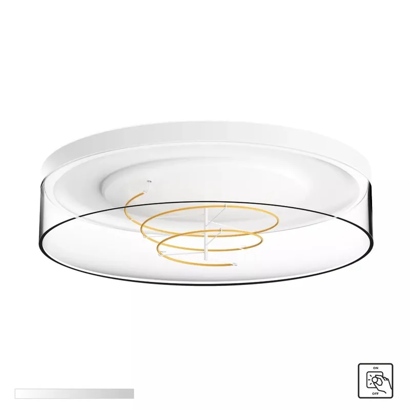 Ajánlat Zuma Line 003064-028068 LED mennyezetre szerelhető lámpa NOLAN integrált LED forrás