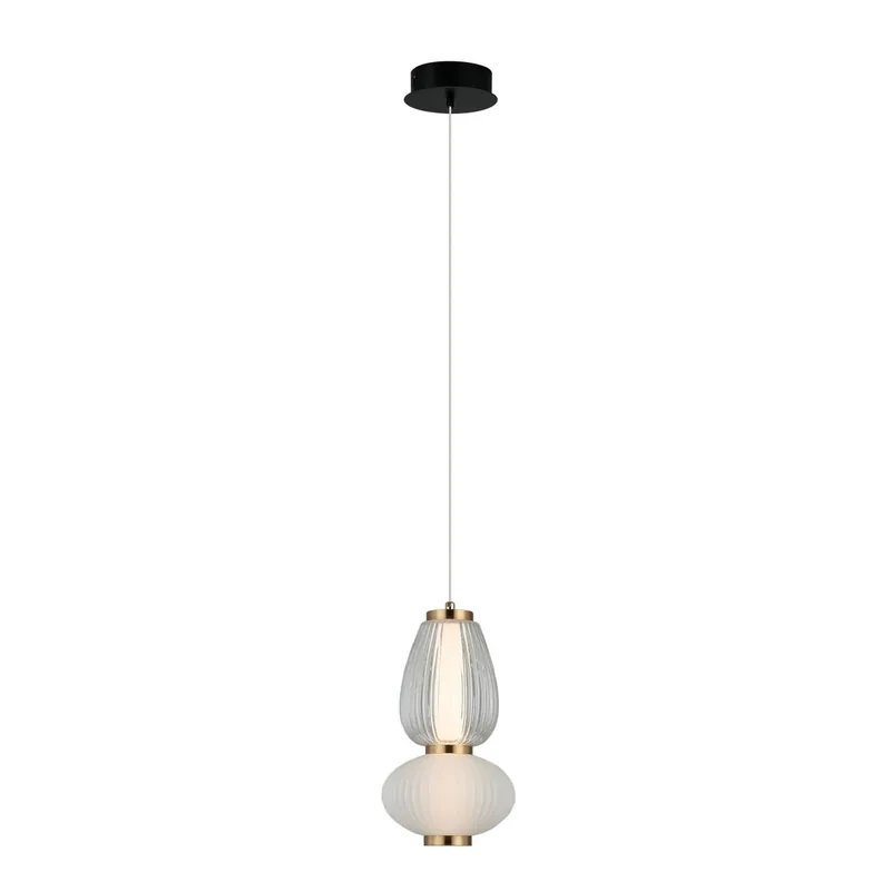 Ajánlat Italux PND-74937-2-BK LED mennyezeti függőlámpa Gastel 8W LED 490lm 3000K
