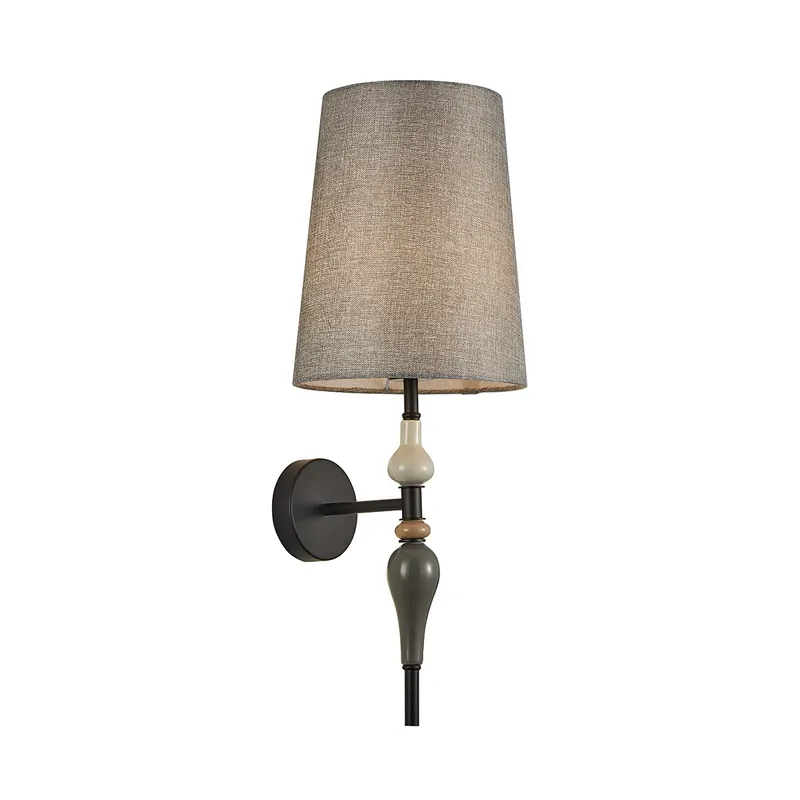 Vedd meg online Italux WL-22374-BK fali lámpa Nerom E27