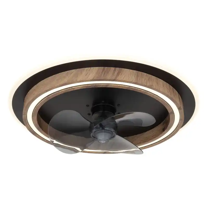 Árengedmény Globo BOZAN 03655 LED ventilátor világítással 32W LED 1200lm