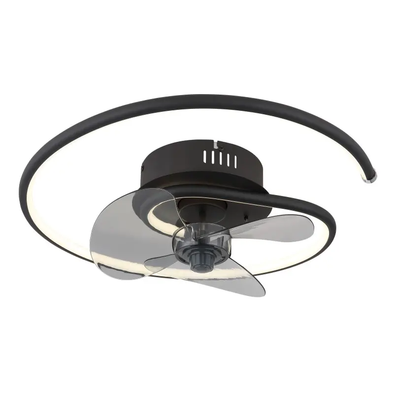 Gyors kiszállítás Globo KOREN 03660 LED ventilátor világítással 30W LED 1660lm