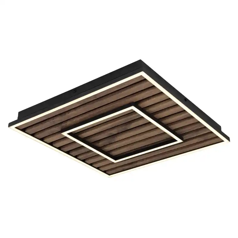Expressz kézbesítés Globo WOODY 67345D1 LED mennyezetre szerelhető lámpa 36W LED 1750lm 3000K